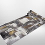 Conceptum Alfombra de Pasillo HE633 Crema y Dorado 80 x 150 cm